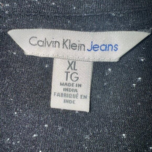 Calvin Klein Jeans Black fleck Tshirt - Picture 3 of 3